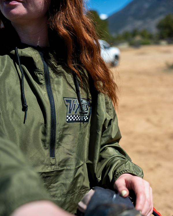 Off the Wall Pullover Windbreaker