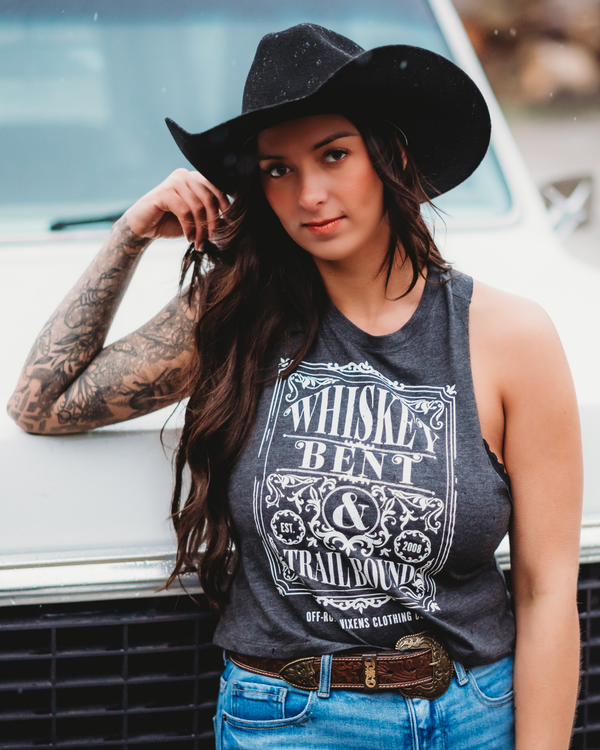Whiskey Bent Cropped Tank