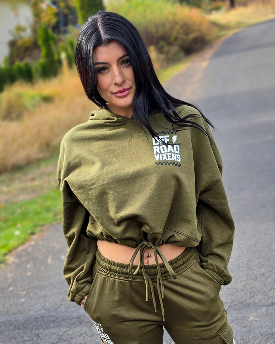 Obsessed Oversized Cropped Hoodie – OFF-ROAD VIXENS CLOTHING CO.