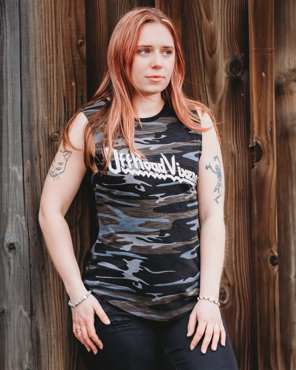 Heavy Metal Camo Muscle Tank