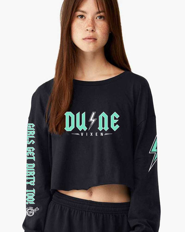 Dune Vixen Cropped Long Sleeve Tee