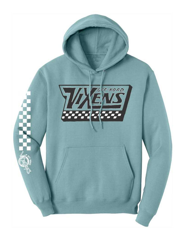 Off the Wall Unisex Pullover Hoodie - Blue