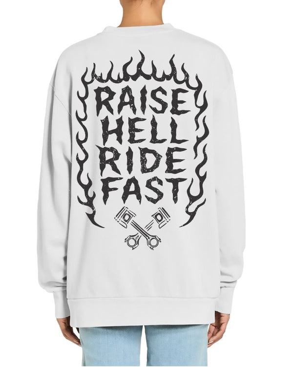 Raise Hell Heavyweight Crew Sweatshirt