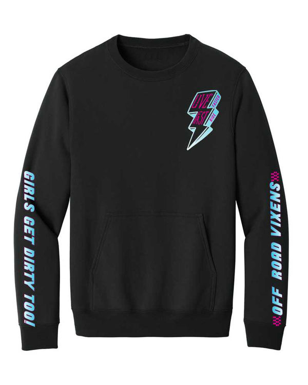 Ride Fast Pocket Crew Sweatshirt