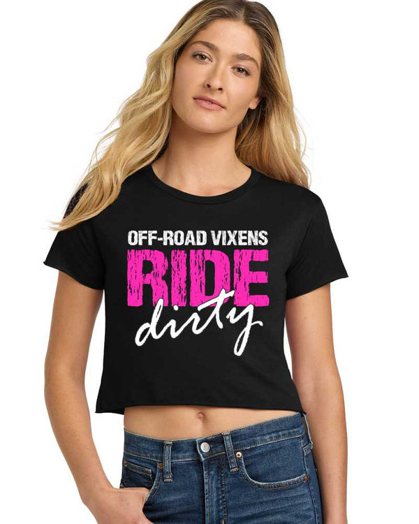 Ride like a Vixen Cropped Tee