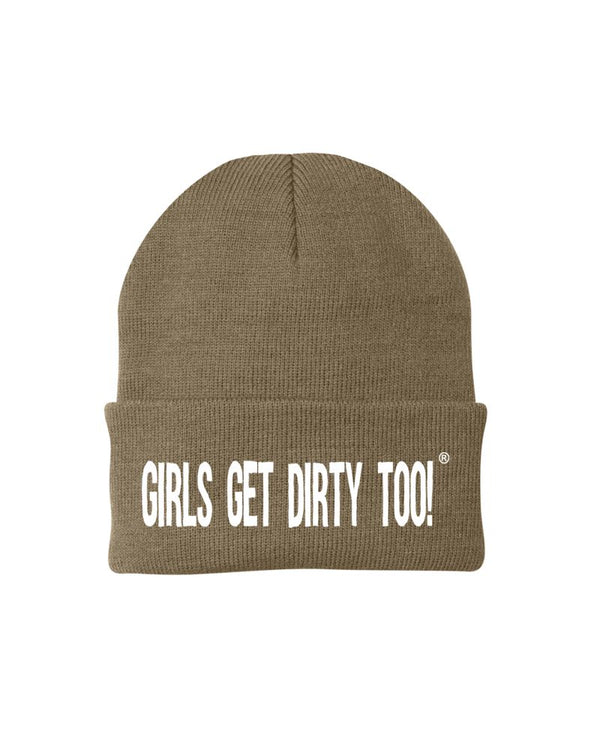 Trademark Beanie Coyote Brown/White