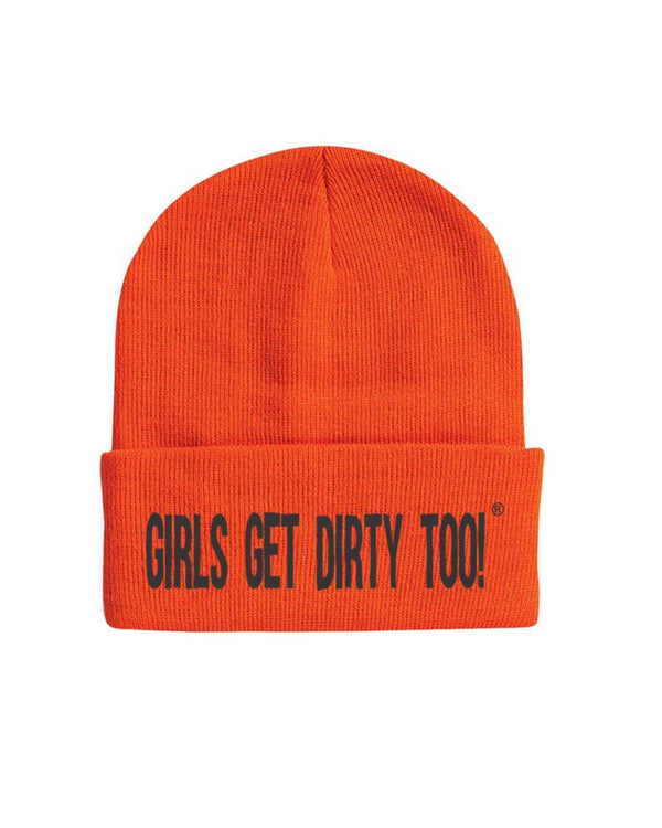 Trademark Beanie Blaze Orange/Black
