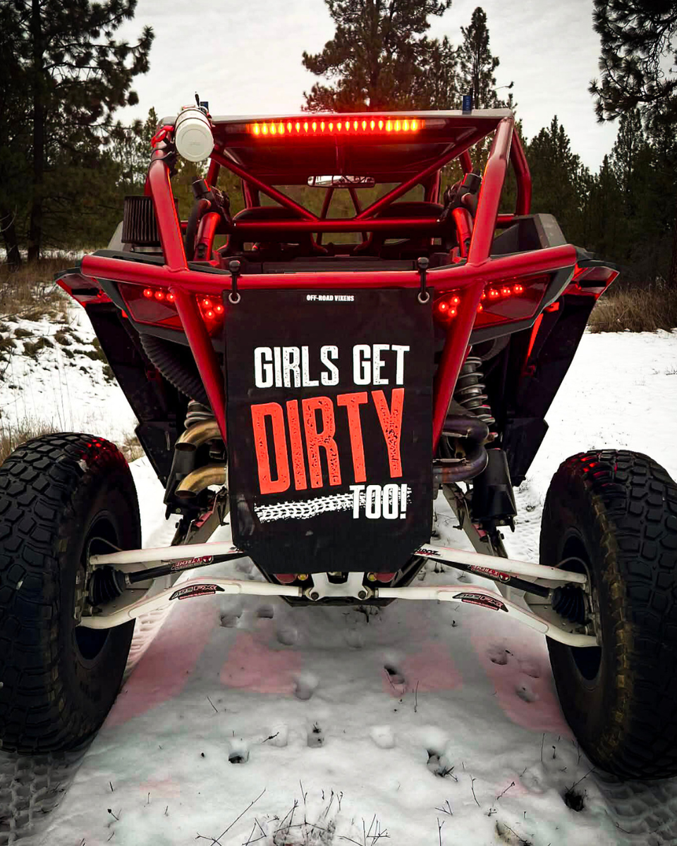 ORV - Off-Road Trash Bag - Black/Neon Coral | Off-Road Vixens