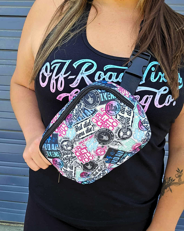 Graffiti Crossbody/Fannypack Bag