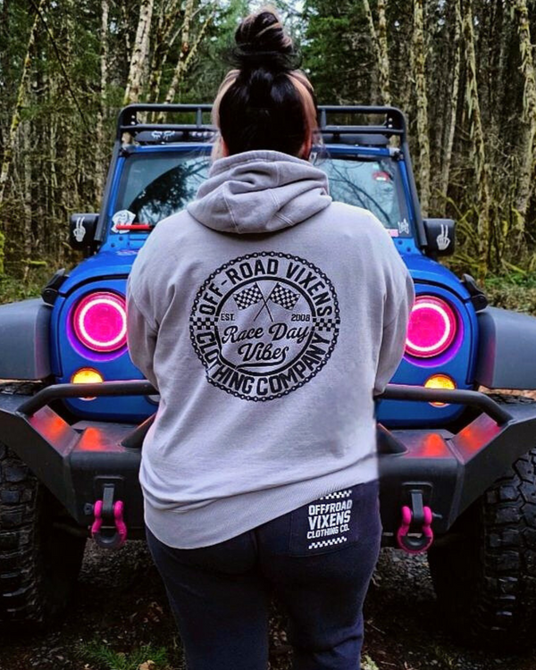 Race Day Vibes Unisex Pullover Hoodie