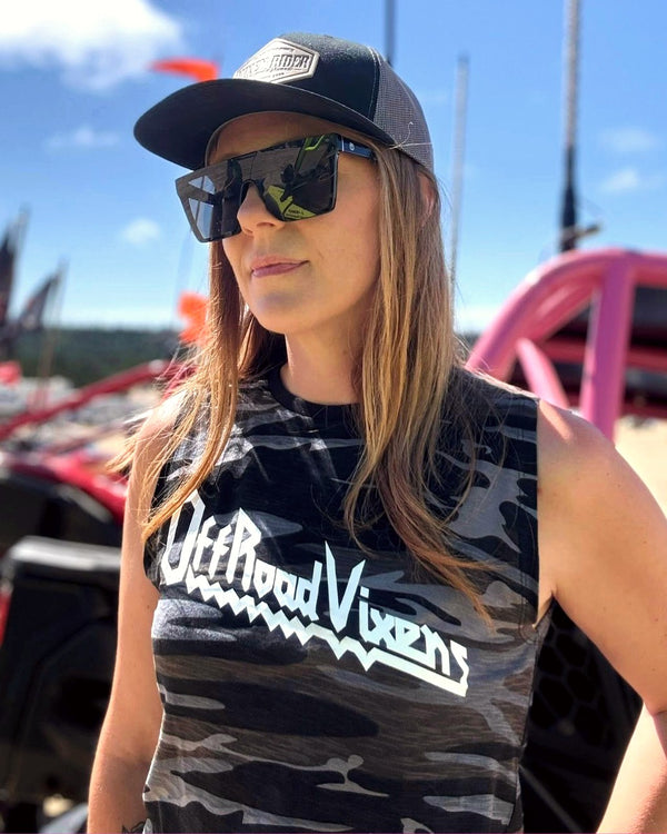 Heavy Metal Camo Muscle Tank