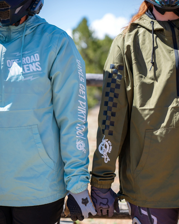 Off the Wall Pullover Windbreaker