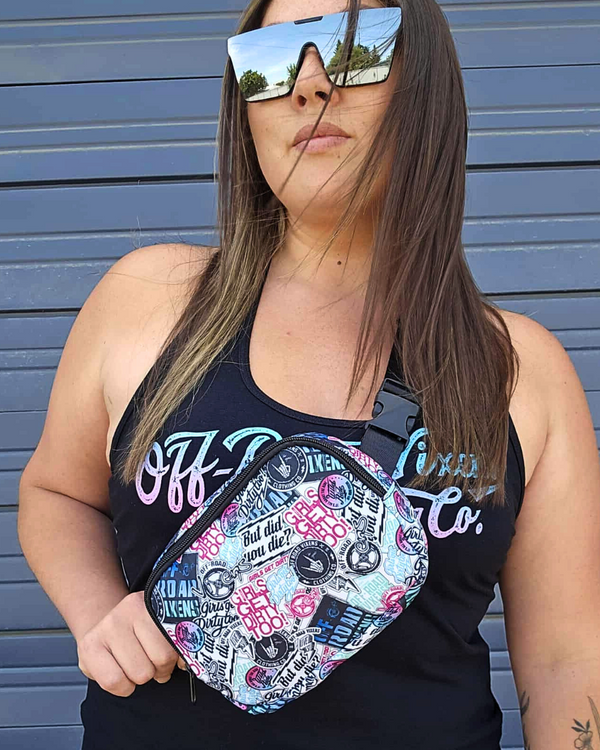 Graffiti Crossbody/Fannypack Bag