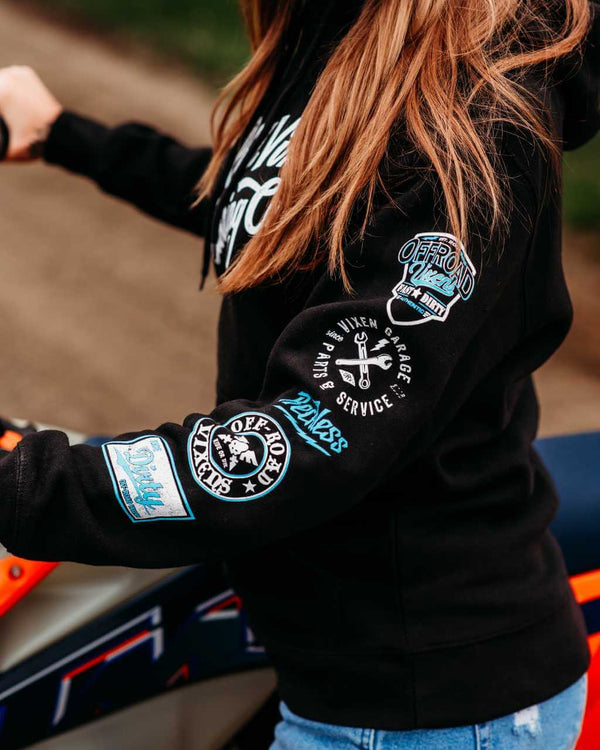 Rewind 2.0 Unisex Pullover Hoodie - OFF-ROAD VIXENS CLOTHING CO.