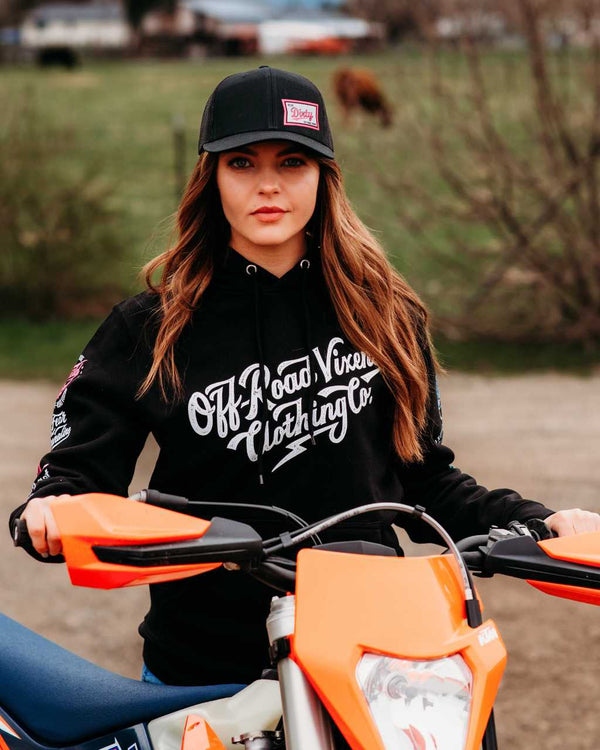 Rewind 2.0 Unisex Pullover Hoodie - OFF-ROAD VIXENS CLOTHING CO.