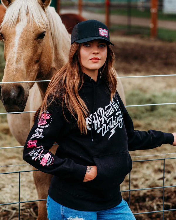 Rewind 2.0 Unisex Pullover Hoodie - OFF-ROAD VIXENS CLOTHING CO.