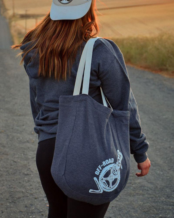 Dirt Roads Fleece Tote Bag - OFF-ROAD VIXENS CLOTHING CO.