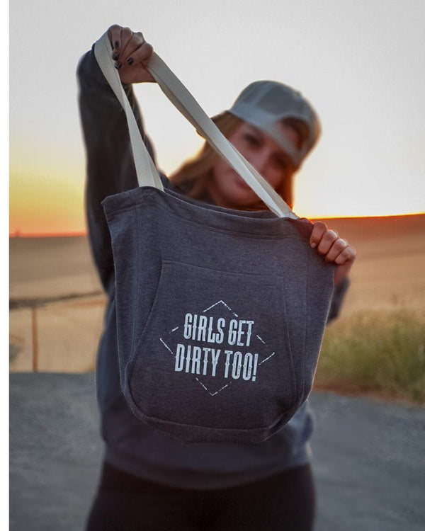 Dirt Roads Fleece Tote Bag - OFF-ROAD VIXENS CLOTHING CO.