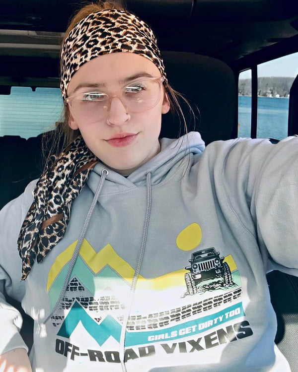 Jeep Adventure Unisex Pullover Hoodie - OFF-ROAD VIXENS CLOTHING CO.