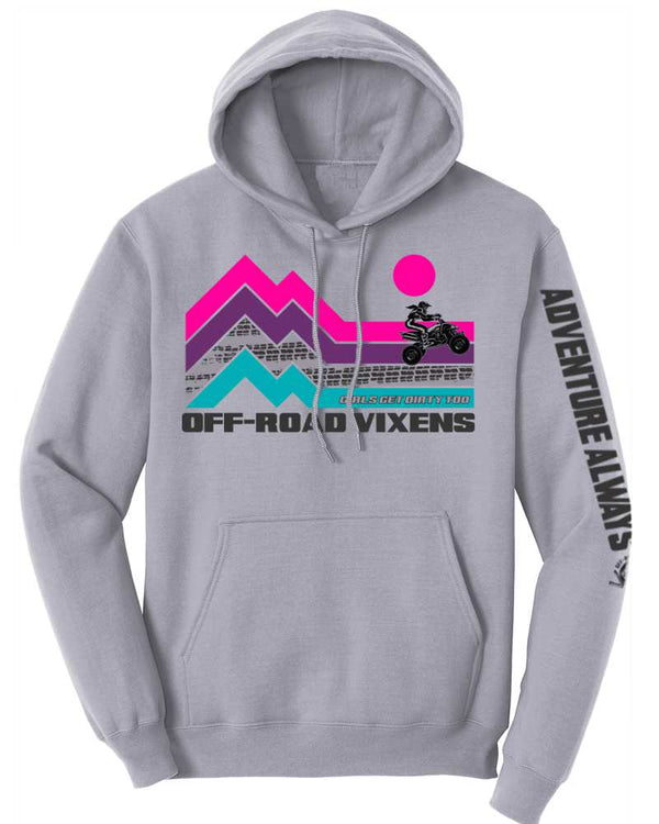 Quad Adventure Unisex Pullover Hoodie - OFF-ROAD VIXENS CLOTHING CO.