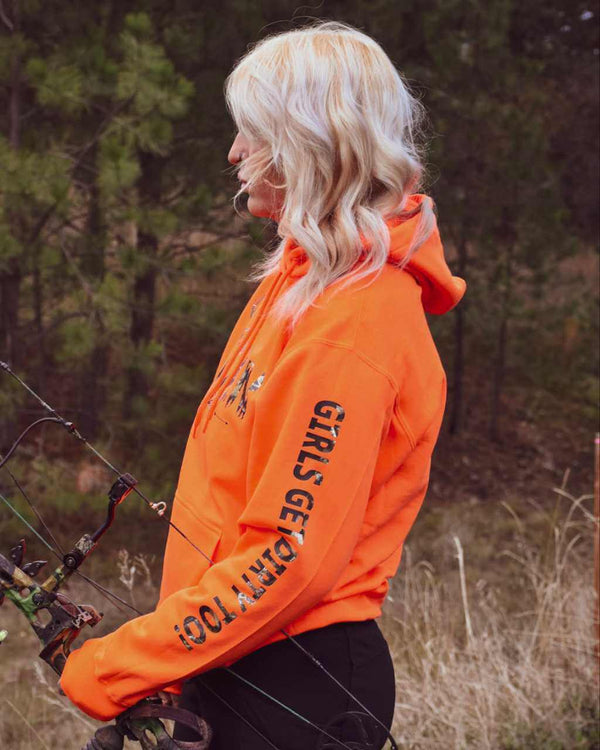 Vixen Huntress Pullover Hoodie-Safety - OFF-ROAD VIXENS CLOTHING CO.