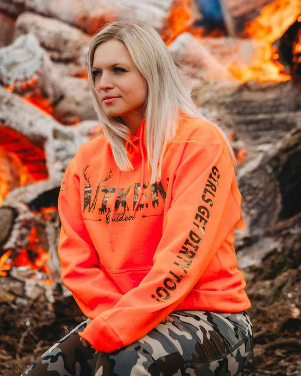 Vixen Huntress Pullover Hoodie-Safety - OFF-ROAD VIXENS CLOTHING CO.