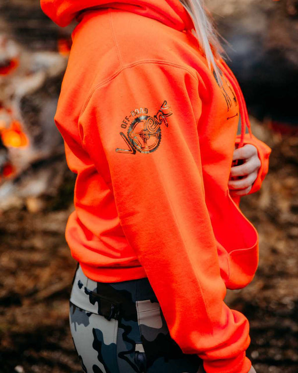 Vixen Huntress Pullover Hoodie-Safety - OFF-ROAD VIXENS CLOTHING CO.