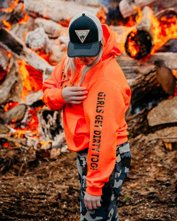 Vixen Huntress Pullover Hoodie-Safety - OFF-ROAD VIXENS CLOTHING CO.