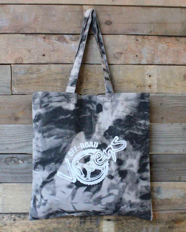 Vixen Outdoor Tie Dye Canvas Tote - Smoke - OFF-ROAD VIXENS CLOTHING CO.