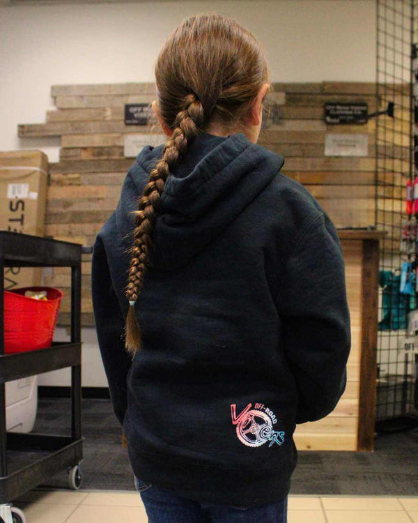 Youth Born and Raised Hoodie - OFF-ROAD VIXENS CLOTHING CO.