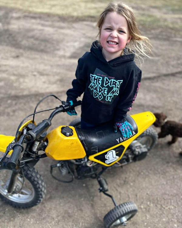 Youth Dirt Made Me Hoodie - OFF-ROAD VIXENS CLOTHING CO.