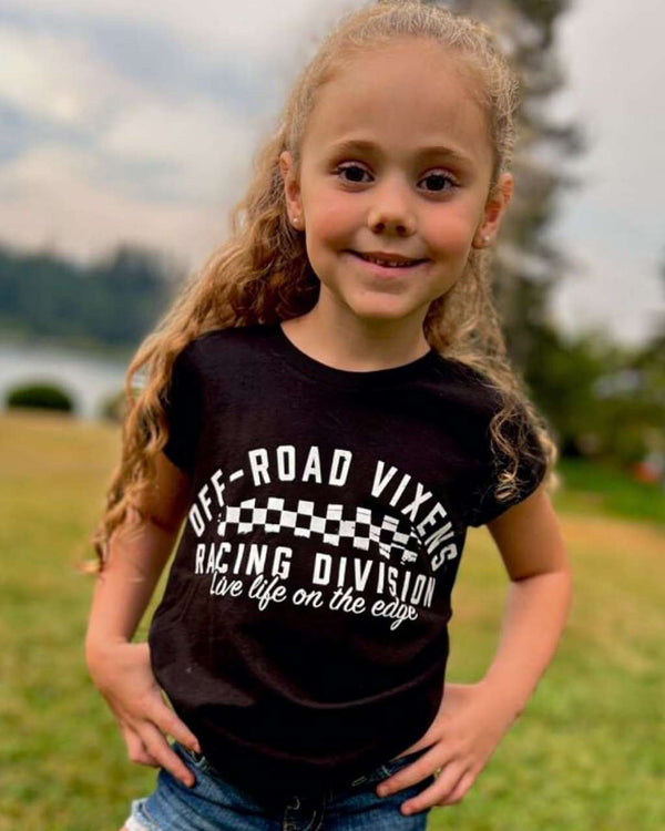 Youth Racing Division Tee - OFF-ROAD VIXENS CLOTHING CO.