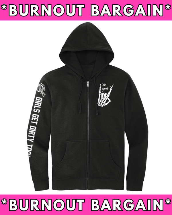 BB - Be Epic Unisex Zip Up Hoodie