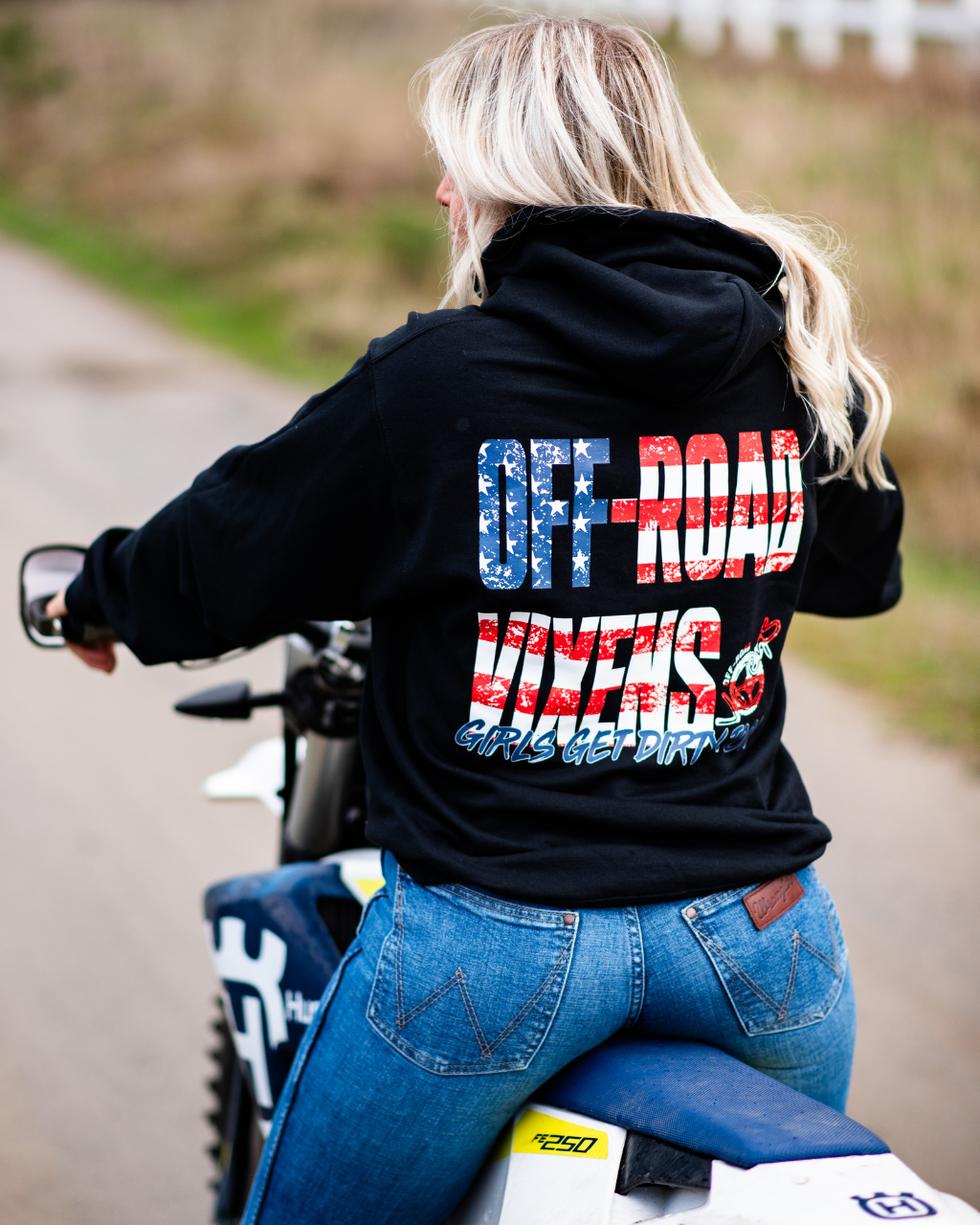 America Unisex Pullover Hoodie - Patriotic Off-Road Apparel – OFF