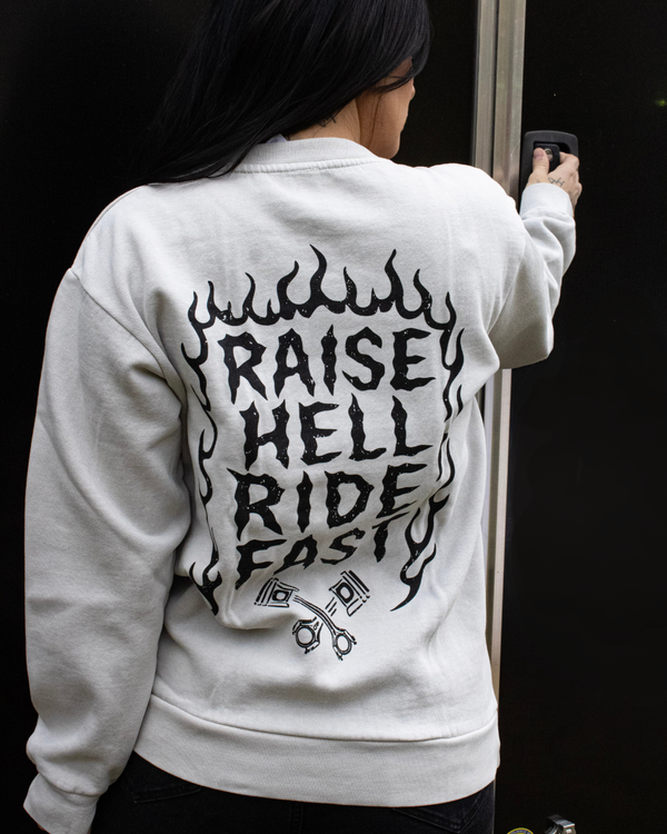 Raise Hell Heavyweight Crew Sweatshirt