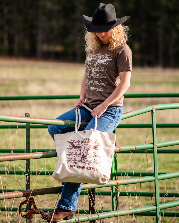 Howdy Large Tote Bag