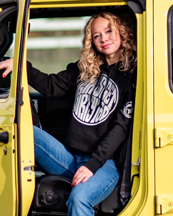 Squishy Ladies Cropped Hoodie