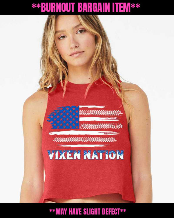 BB - Patriot Cropped Tank
