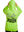 Ride like a Vixen Hoodie - Neon Green