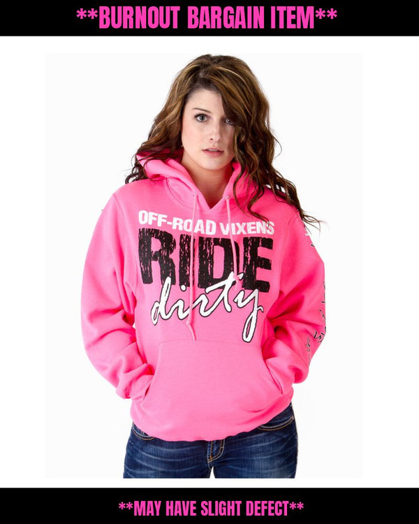 BB-Ride like a Vixen Hoodie - Neon Pink