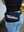 Heavy Metal Double Pocket Crossbody Bag