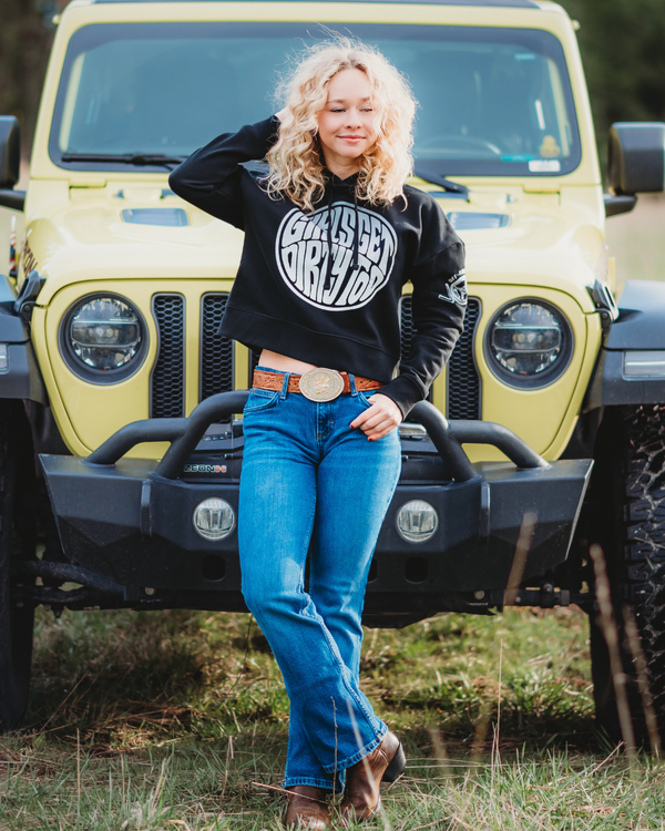 Squishy Ladies Cropped Hoodie