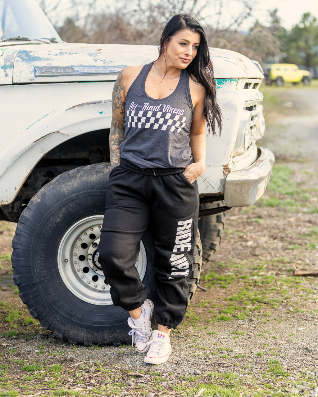 Ride Dirty Open Bottom Sweats| Off-Road Vixens – OFF-ROAD VIXENS
