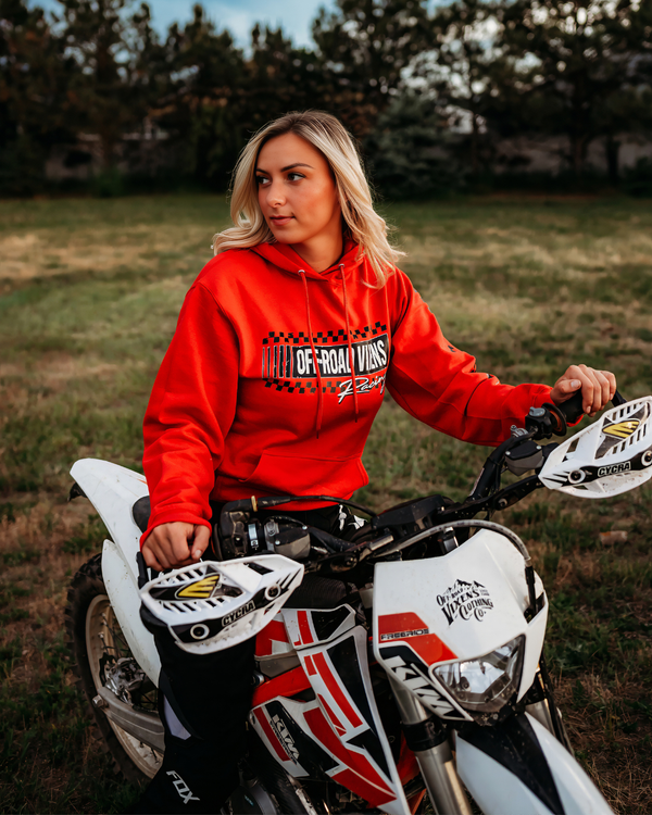 Fast Lane Hoodie - Red