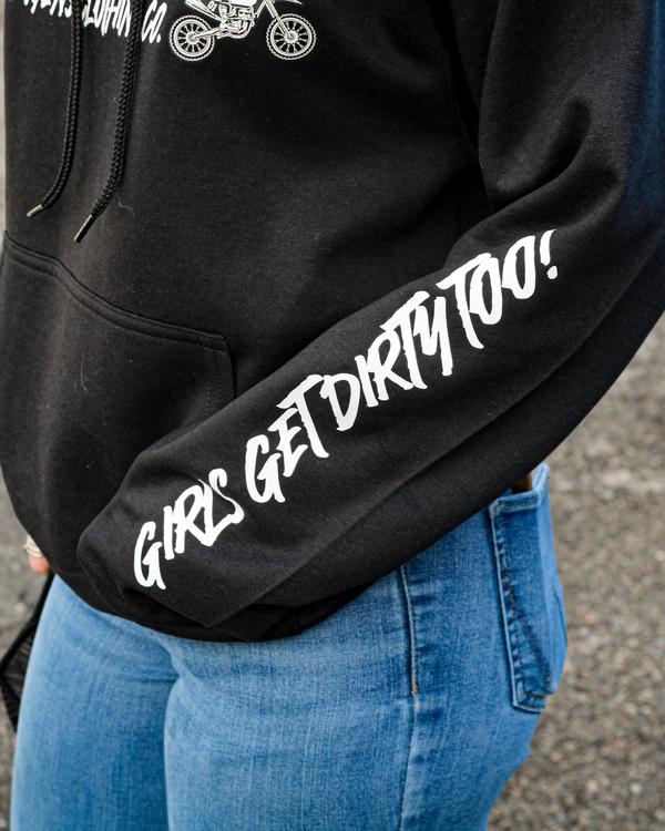 Braaapiness Pullover Hoodie - Dirt Bike