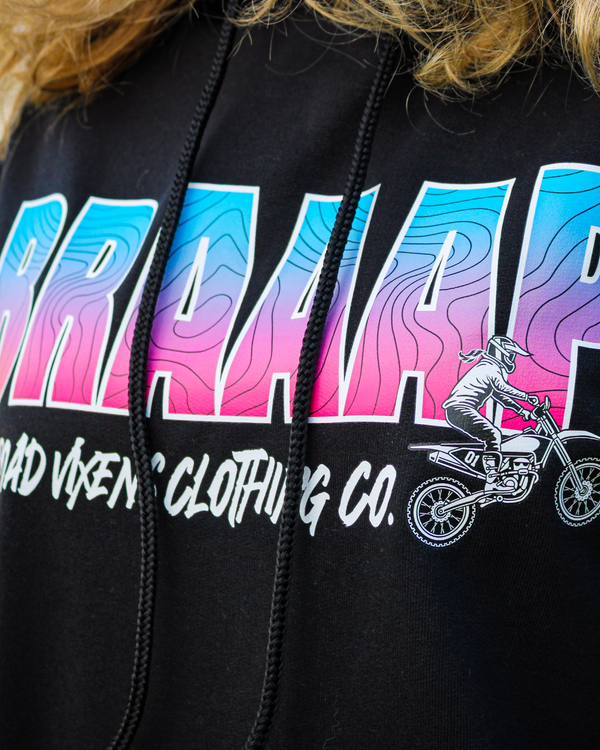 Braaapiness Pullover Hoodie - Dirt Bike