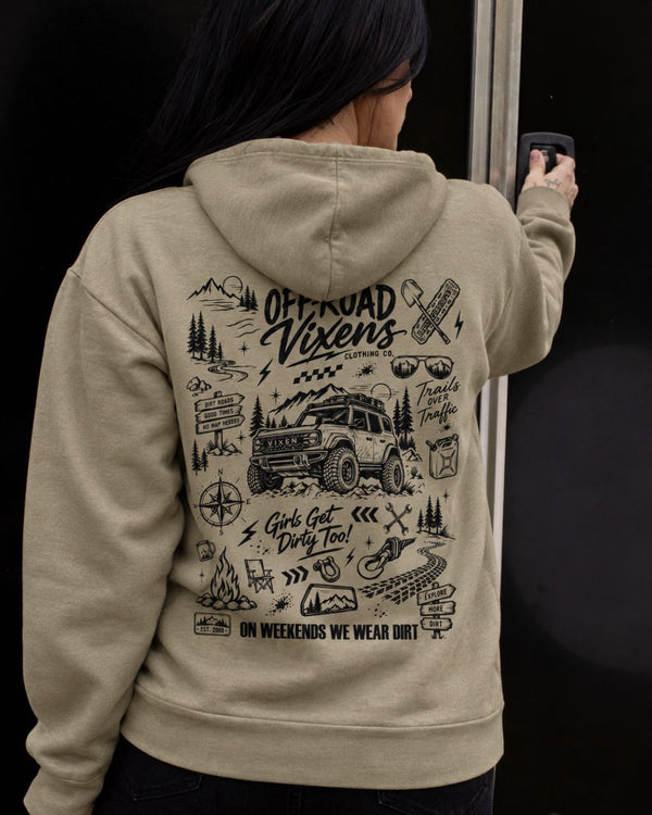 Bucking Weekend Pullover Hoodie