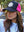 Squishy Trucker Hat - Neon Pink/Black