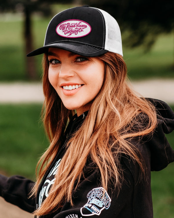No Fear Trucker Hat - Pink