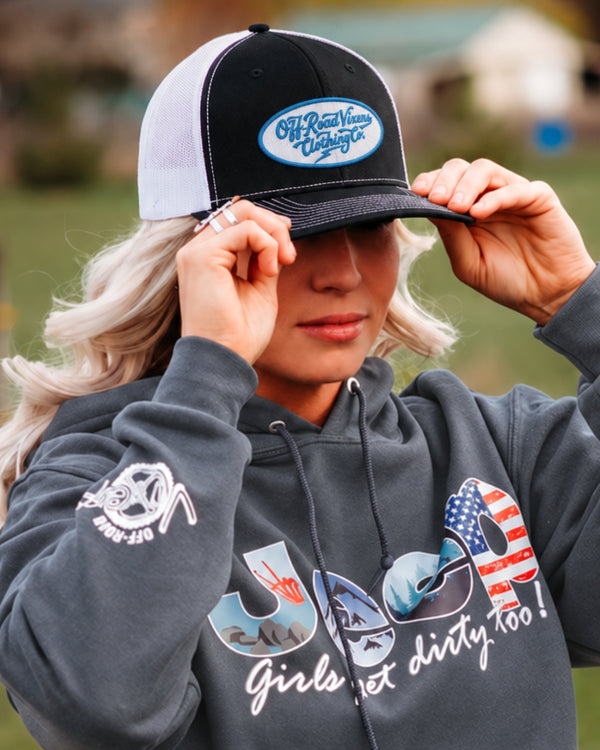 No Fear Trucker Hat - Blue